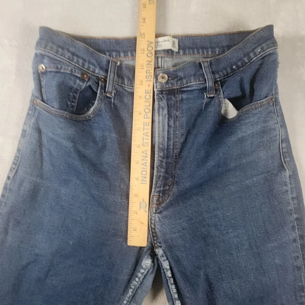 Abercrombie‎ & Fitch Jeans Womens 30/10 The Skinny High Rise Denim Blue Classic